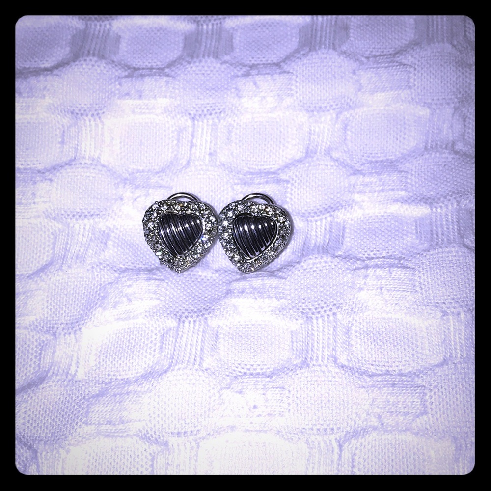 Heart shaped earrings